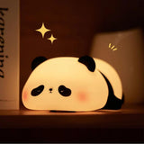 Panda Silicone Touch Switch Table Night Lamp