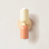 Modern Cream Double Head Wall Light Indoor