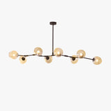 Mid Century Branching Bubble Chandelier Glass for Living Room, Arm Adjustable