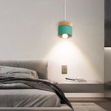 Nordic Macaron Wood Pendant Light for Dining Room
