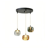 Modern Crystal Pendant Light Height Adjustable for Dining Rooms