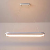 Modern Oval Ring LED Pendant Light for Dining Room