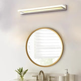 Modern Bathroom Wall Light Waterproof, Chrome Metal Design