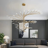 Modern Dimmable Firework Chandelier for Living Room