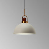 Nordic Single Macaron Wooden Ceiling LED Light