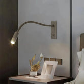 Modern Flexible LED Reading Wall Mount Light Dimmable for Bedside