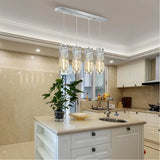 Luxury Crystal Pendant Light Dimmable for Dining Room
