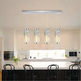Luxury Crystal Pendant Light Dimmable for Dining Room