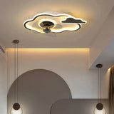 Kids Ceiling Fan with Light Dimmable Metal for Bedroom
