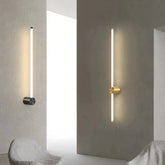 Modern Long Wall Light Metal for Living Room, Anti Glare