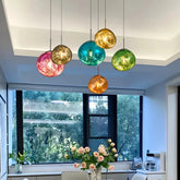 Modern Lava Pendant Light for Dining Room, Height Adjustable