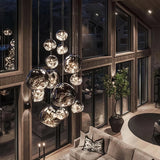 Modern Lava Pendant Light for Dining Room, Height Adjustable
