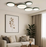 Nordic Flush Ceiling Light Metal Dimmable for Living Room