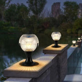 Minimalist Solar Outdoor Pillar Light for Garden