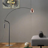 Adjustable Curved Linear Design Floor Lamp - Clowas