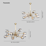Adjustable Flow Line Modern Chandelier - Clowas