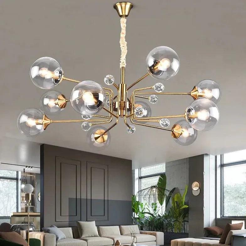 Adjustable Flow Line Modern Chandelier - Clowas