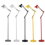 Adjustable Long-Arm Plug-In Reading Floor Lamp - Clowas