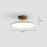 French Cream Round Light for Ceiling in Bedroom