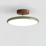 French Cream Round Light for Ceiling in Bedroom