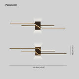 Geometry Linear Led Modern Wall Lights - Clowas