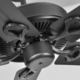 Black Five-Blade Office Industrial Ceiling Fan - Clowas