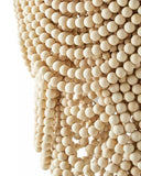 Multi-Layer Beaded Design Wooden Chandelier - Clowas