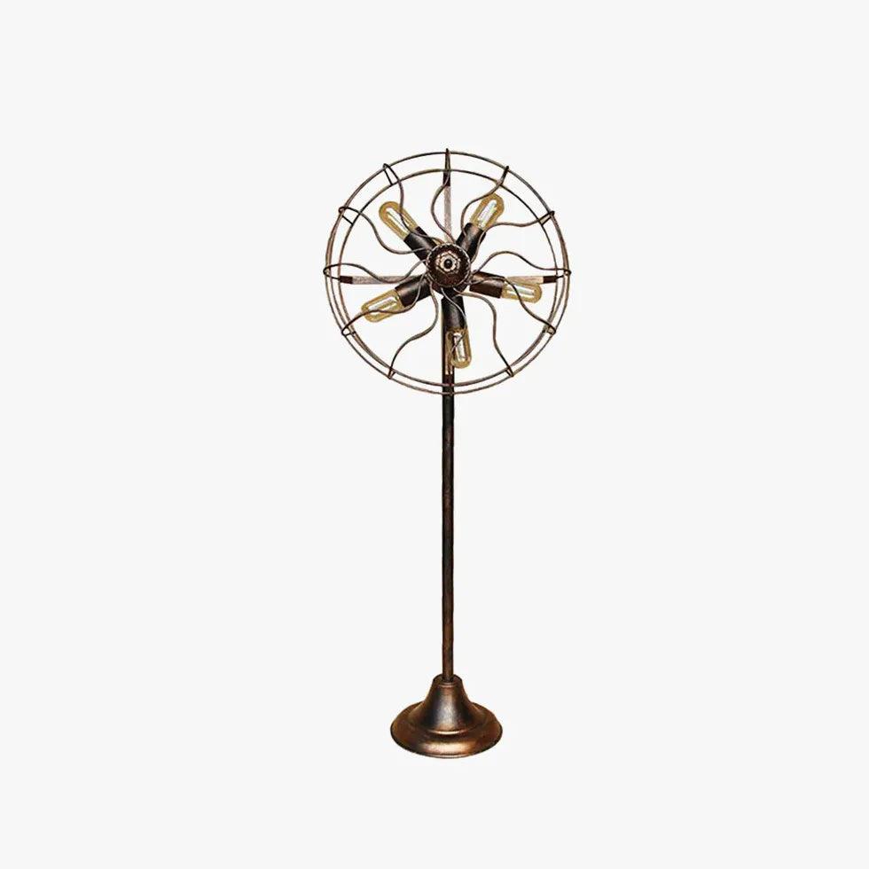 Fan-Shaped Vintage Industrial Style Floor Lamp - Clowas