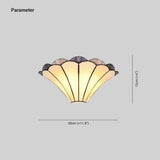 Tiffany Shell Shaped Vintage Wall Lights - Clowas