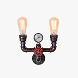 steampunk wall light vintage lighting - Clowas