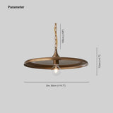 Vintage Ceiling Light Fittings with Black Walnut Design