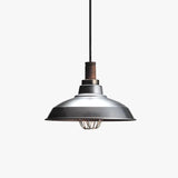 Silver Metal Industrial Kitchen Pendant Light - Clowas