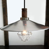 Silver Metal Industrial Kitchen Pendant Light - Clowas