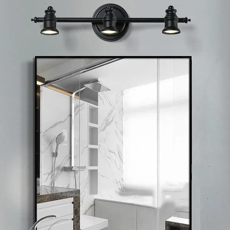 Bell Black Vintage Bathroom Wall Lights - Clowas