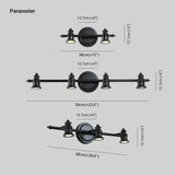 Bell Black Vintage Bathroom Wall Lights - Clowas
