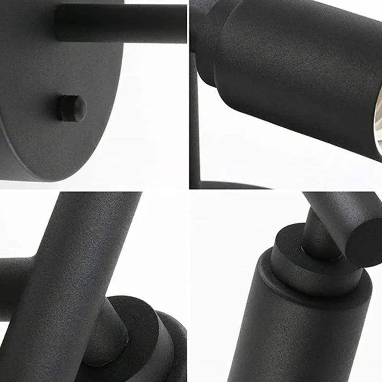 Light Bulb Black Industrial Bathroom Wall Lights - Clowas