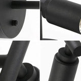 Light Bulb Black Industrial Bathroom Wall Lights - Clowas