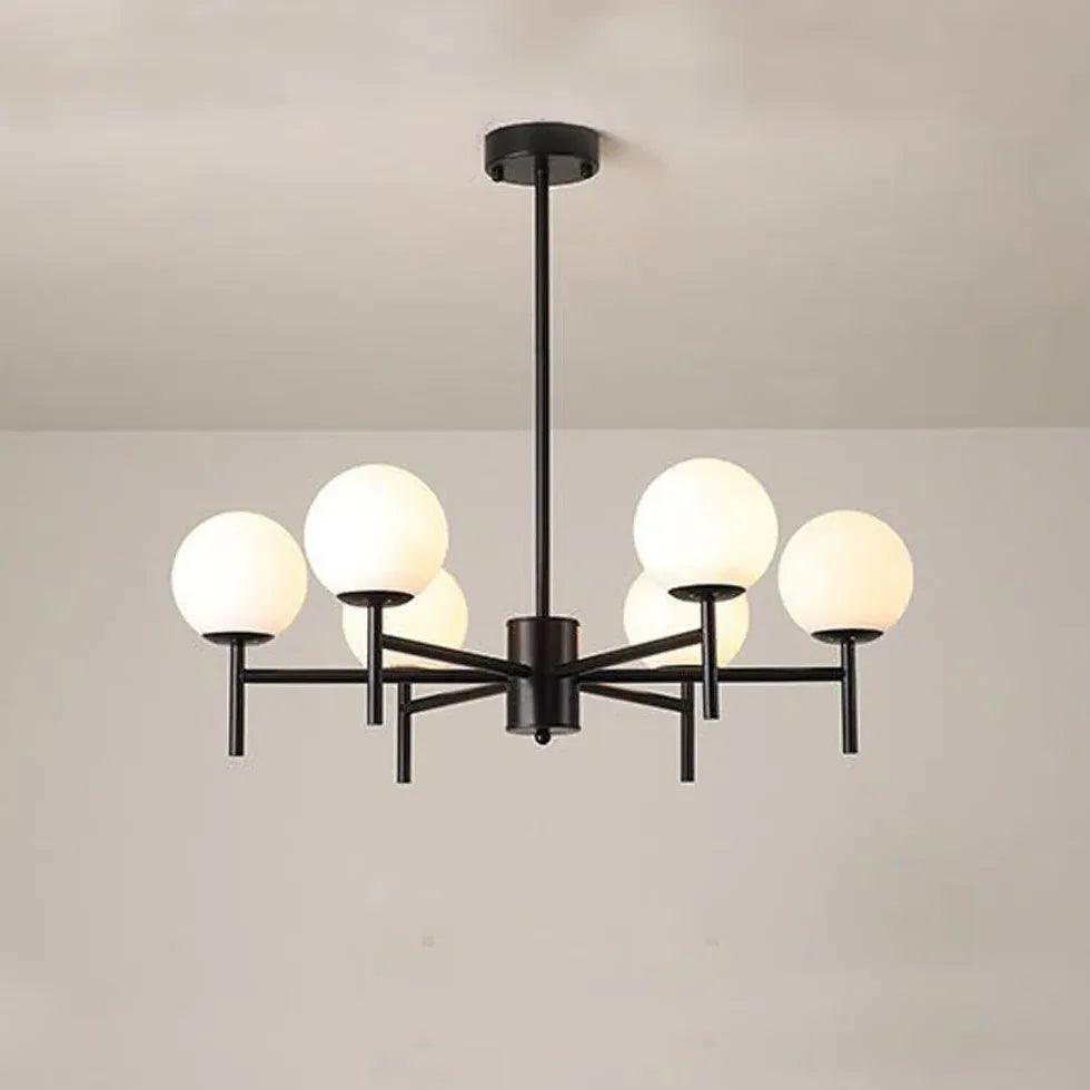 Multi-Light Spherical Glass Modern Chandelier - Clowas