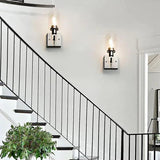 Brushed Nickel Wall Lights Bathroom - Clowas