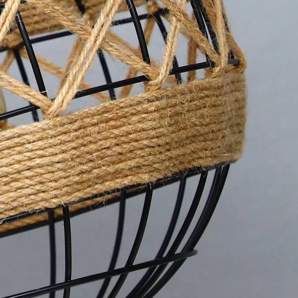 Spherical Cage Design Vintage Dining Room Pendant Light - Clowas