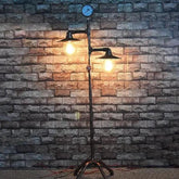 Dual Pipe Design Vintage Industrial Floor Lamp - Clowas