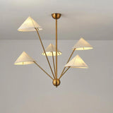 Multi-Arm Design Brass Living Room Chandelier - Clowas