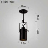 Three-Light Black Metal Ceiling Light - Clowas