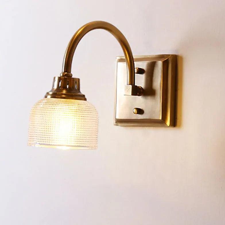 vintage bathroom wall lights glass - Clowas