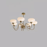 Milky White Glass Vintage Pendant Light - Clowas