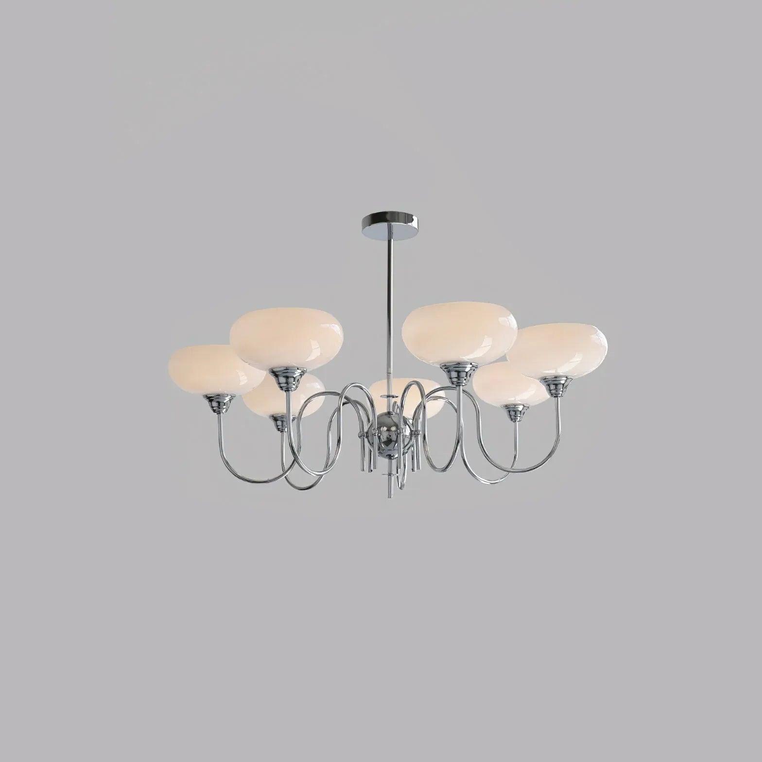 Milky White Glass Vintage Pendant Light - Clowas
