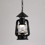 Lantern-Shaped Vintage Industrial Pendant Light - Clowas