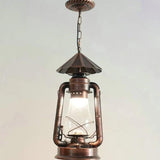 Lantern-Shaped Vintage Industrial Pendant Light - Clowas