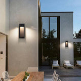 anthracite grey outdoor wall lights with sensor - Clowas