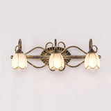 Brass Double LED Wall Lighting for Bedroom Vanity